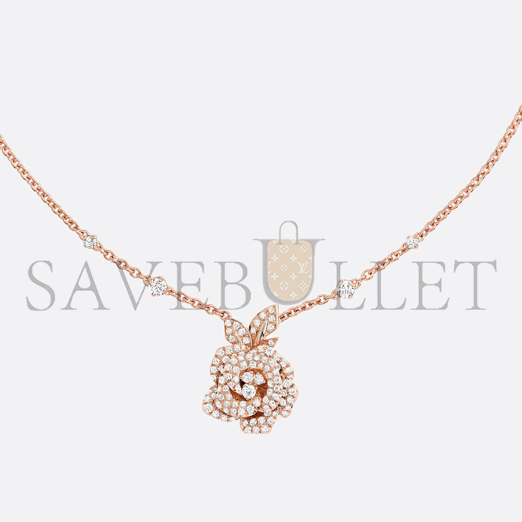 DIOR ROSE DIOR BAGATELLE NECKLACE JBAG94075_0000